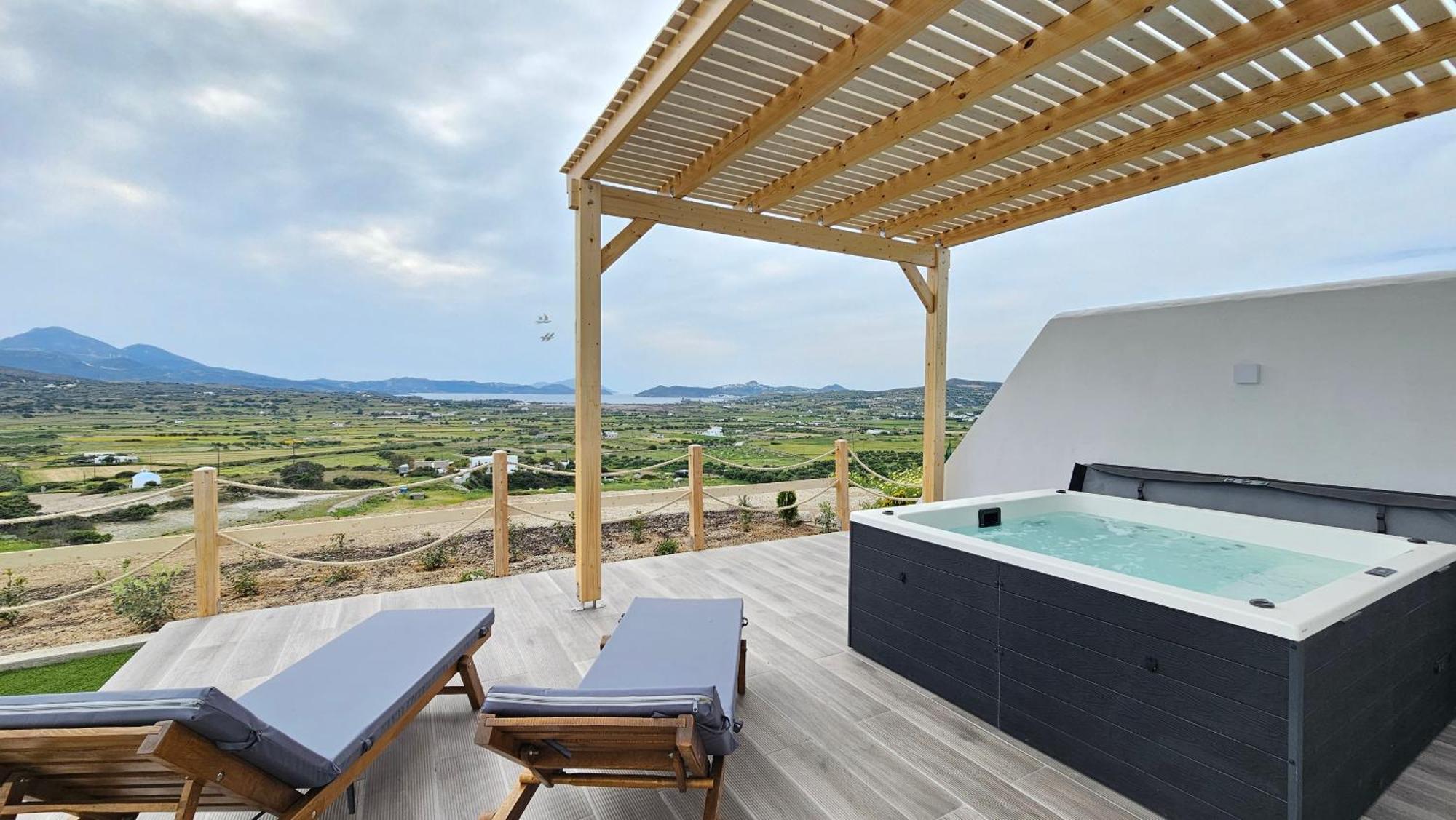 Bayview Villa With Jaccuzi - Milos Zefiría Exterior foto